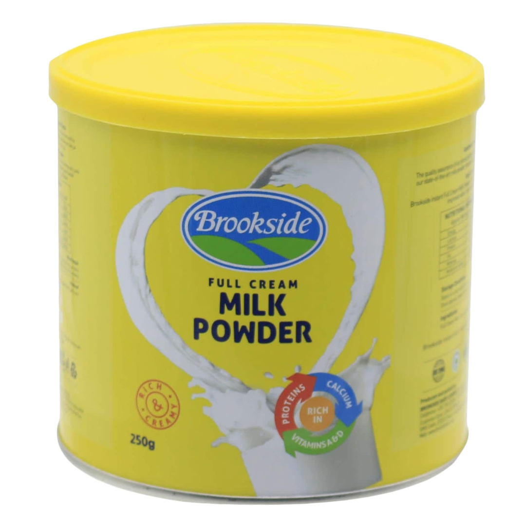 BROOKSIDE FULL CREAM MILK POWDER 900G CANS